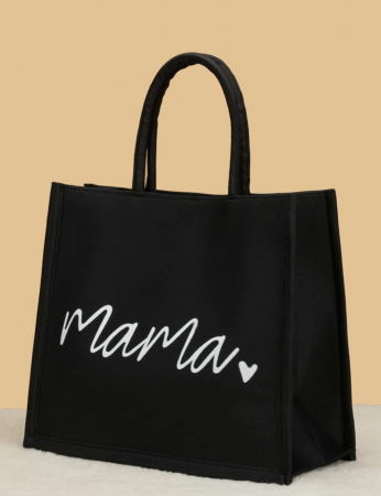 Cadouri proaspete mămici - Geantă cadou elegantă pentru proaspătă mămică – model “Mama”