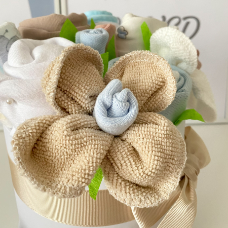 Set cadou nou-născut băiețel 12 piese – Colecția Pure Baby [4]