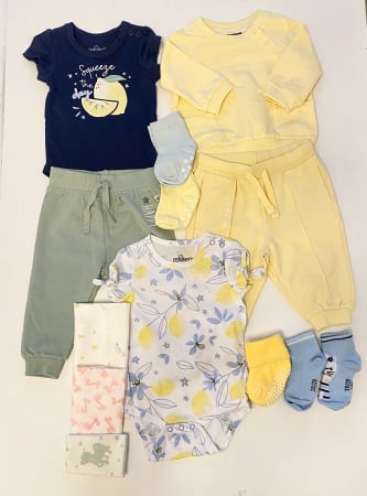 Set cadou pentru fetiță – 21 produse esențiale într-un coș textil pufos, gata de oferit [7]