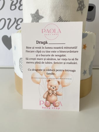 Tort de scutece Pampers pe două nivele – cu ursuleț Tim de la Louise Mansen [5]