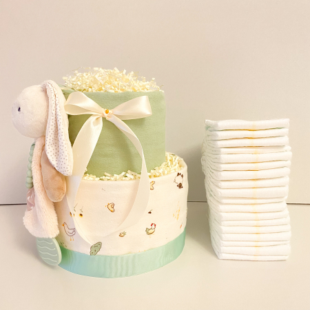 Torturi din scutece - Tort din scutece Pampers – un cadou delicat și practic pentru bebeluși!