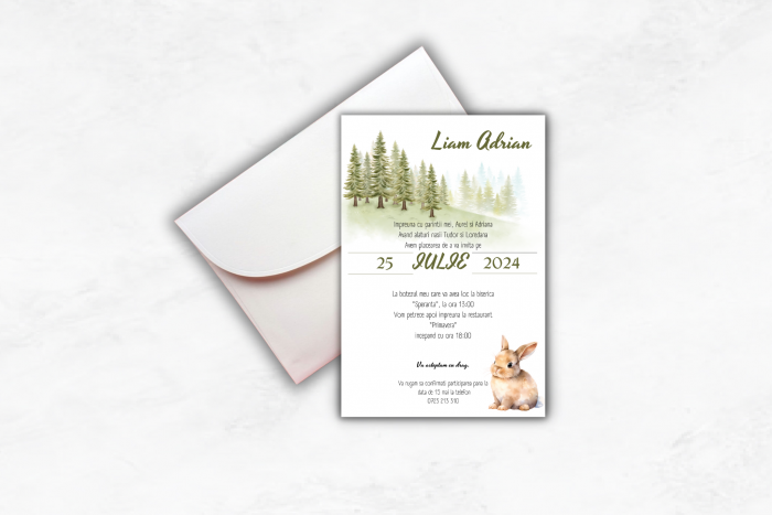 Invitatie Botez: Forest [2]