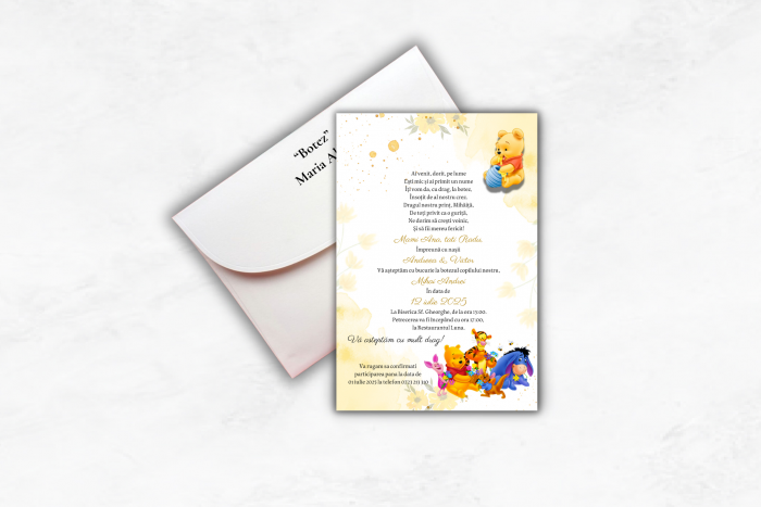 Invitatie Botez: Winnie The Pooh [2]