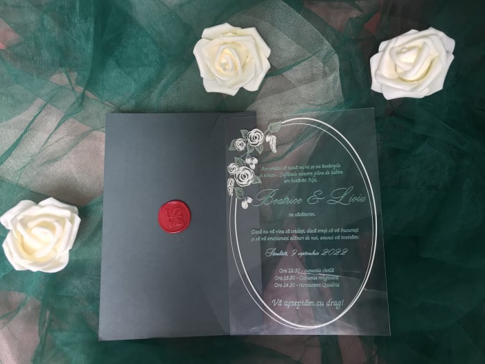 Invitatii de nunta Plexiglas 9213ek [4]
