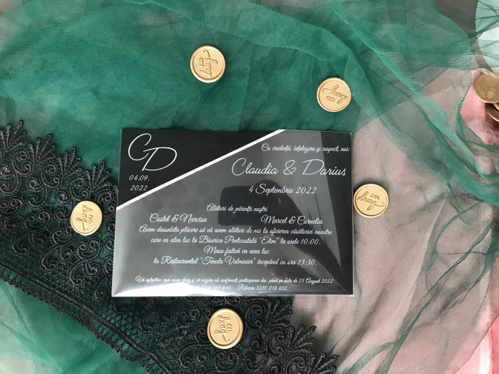 Invitatii de nunta Plexiglas 9216ek [2]