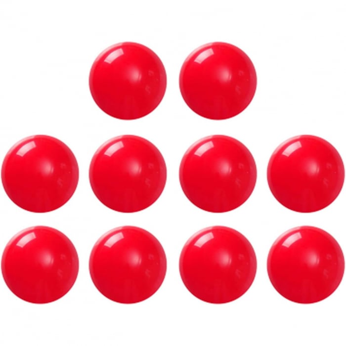 Set 10 Baloane din Latex, 13 cm, 1 g, Rosu [6]