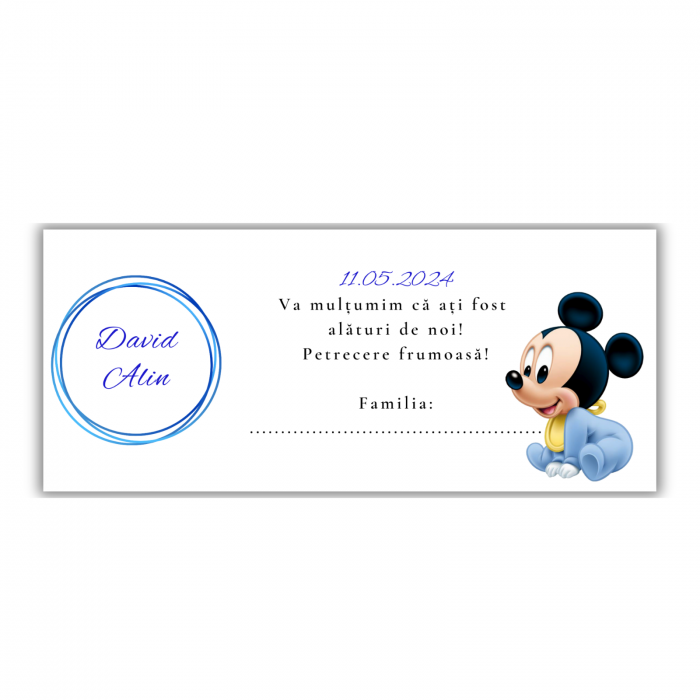 Plicuri de bani - Mickey Mouse [1]