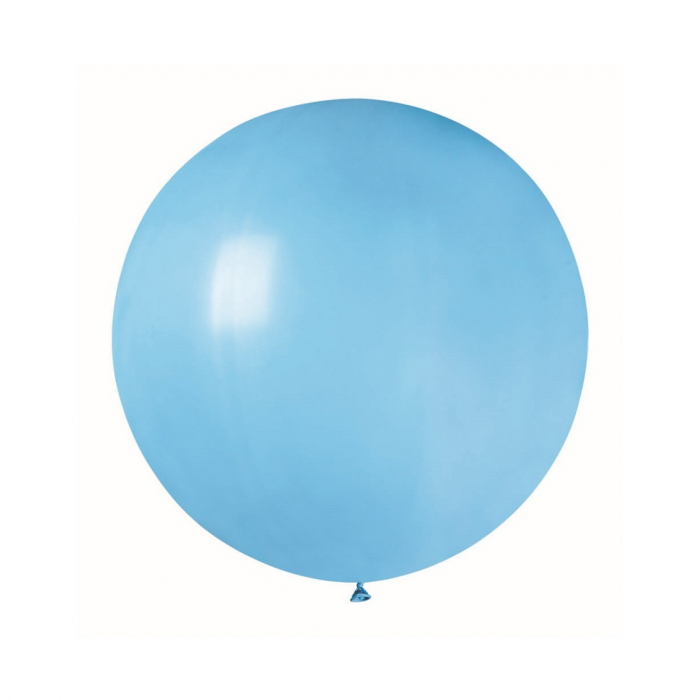 Set 2 Baloane din Latex, Model Party Jumbo, 90 cm, Roz si Bleu, 35 g [3]