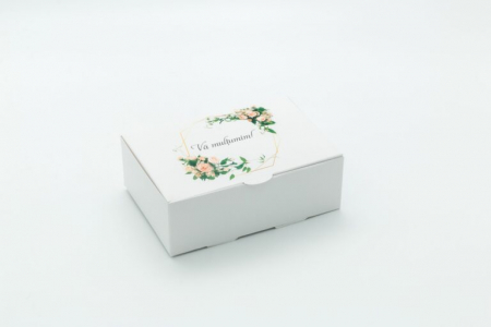 Cutii de prajituri - Cutii de Prajituri de 200g, cod CP-Roses
