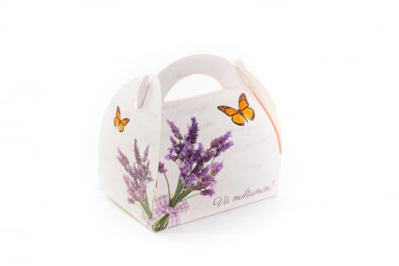 Cutii de prajituri - Cutii de Prajituri de 200g, Lavanda
