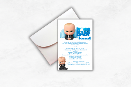 Invitatie Botez: Boy Boss [1]