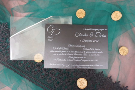 Invitatii de nunta Plexiglas 9216ek [2]