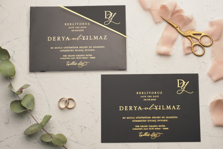 Nuntă - Invitatii de nunta Plexiglas 9216ek