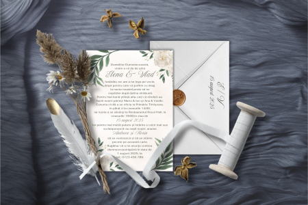 Nuntă - Invitatii nunta 9384MB
