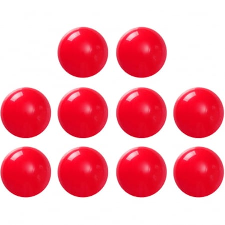 Set 10 Baloane din Latex, 13 cm, 1 g, Rosu [5]