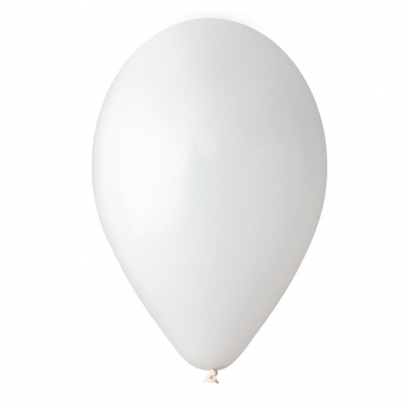 Set 10 Baloane din Latex Metalizate, 5x Alb, 5x Nude, 23 cm, 2.2 g [3]