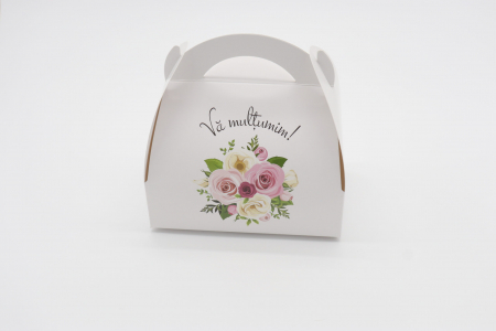 Cutii de Prajituri de 200g, Flower Bouquet [2]