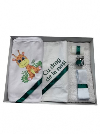 Trusouri botez - Trusou de botez, 6 piese, Tigrut, imprimat