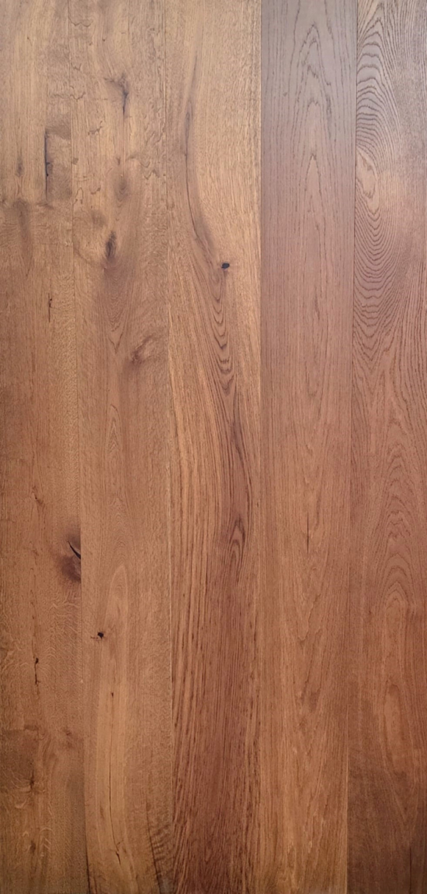 PL04- Parchet triplu stratificat stejar monolamela GRAZ, periat, afumat mediu, 14/3x190x1900mm, Clasic, Uleiat [2]