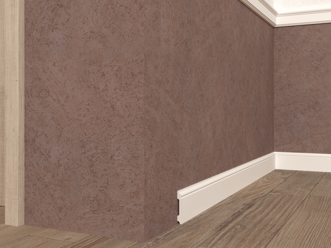 Plinta polimer dur de interior PX01 dimensiuni 79x11x2000mm [2]