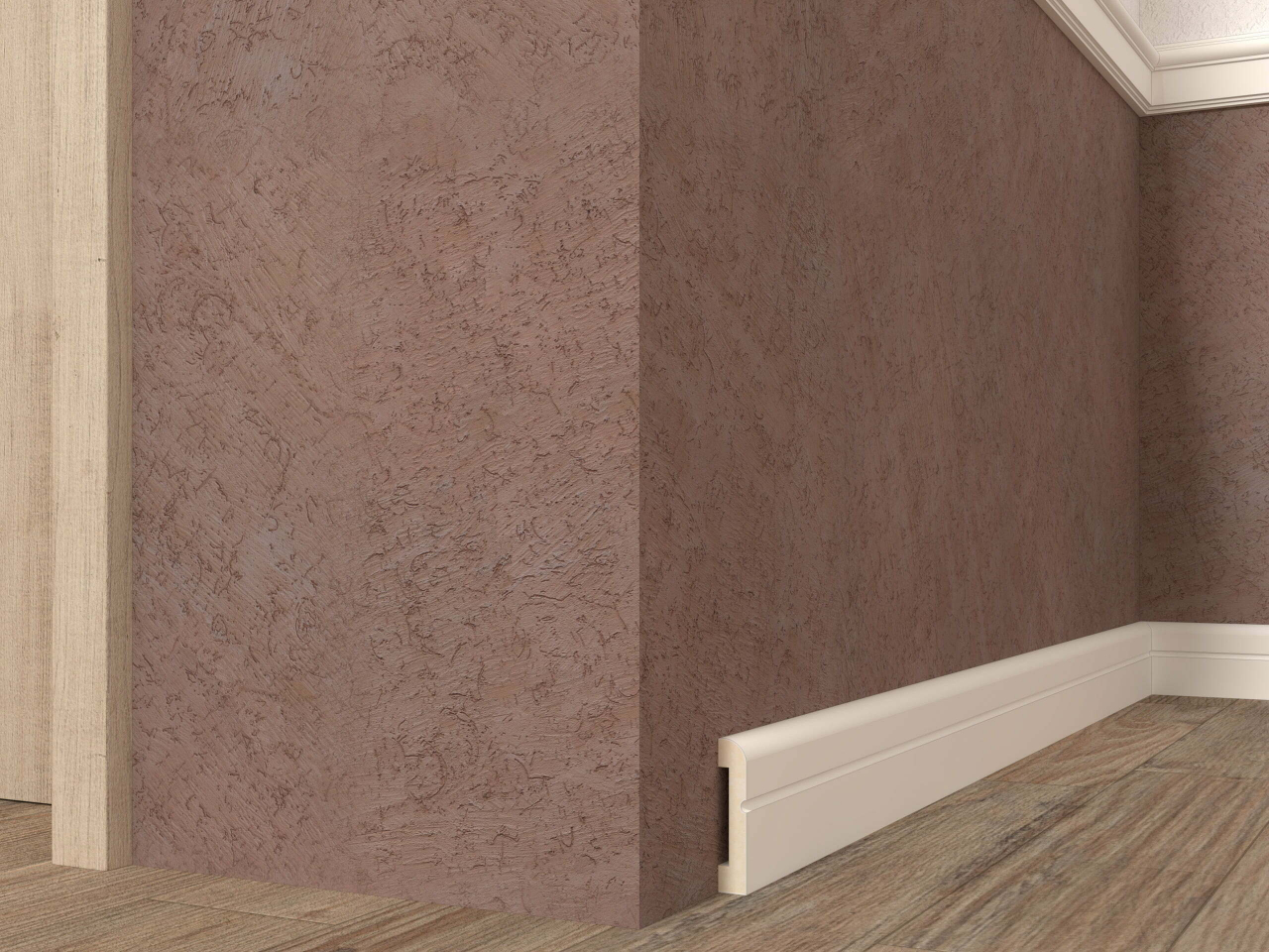 Plinta poliuretan de interior PL03 dimensiuni 100x20x2000mm [2]