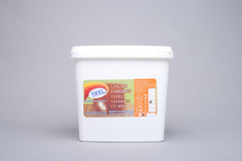 Produse - Lac parchet baza de apa Tifel 8kg