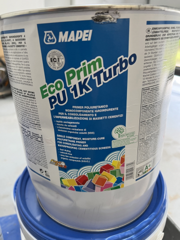 Rasini - Mapei Eco Prim PU 1k Turbo Grund Poliuretanic Uscare Ultrarapida Pentru Sape 10 Kg