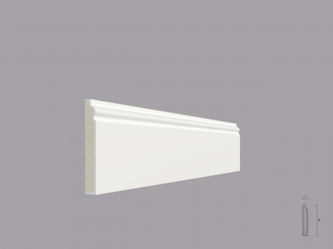 Plinte Poliuretan - plinta-poliuretan-de-interior-pl05-dimensiuni-80x12x2000mm