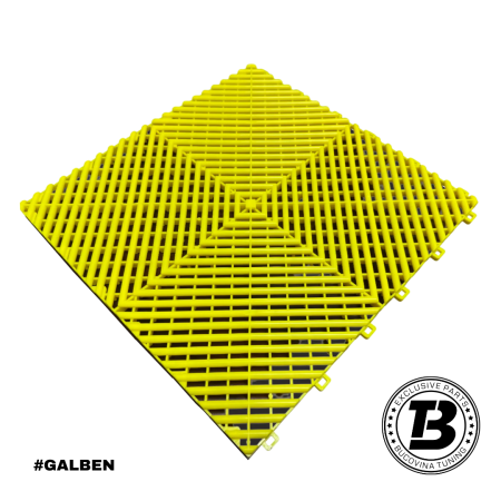 Pardoseală Ventilată - Pardoseală Modulară - Galbenă