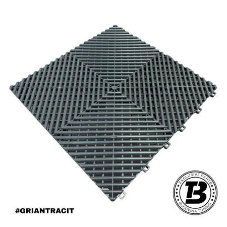 Pardoseală Ventilată - Pardoseală Modulară - Gri Antracit