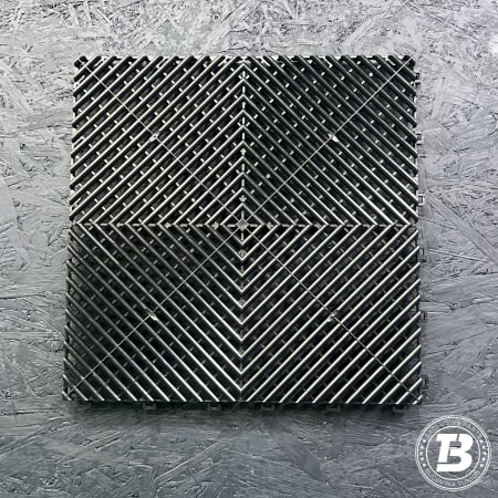 Pardoseală Ventilată - Pardoseală Modulară - Negră