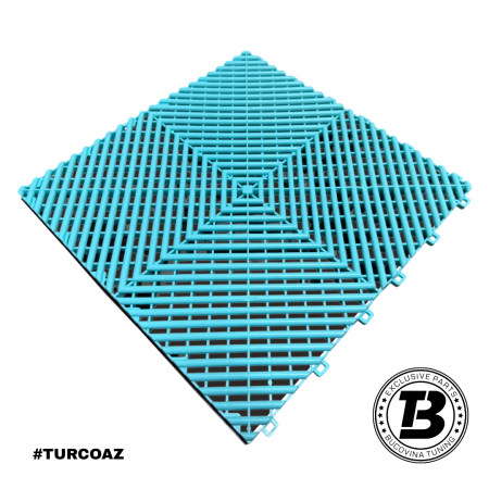 Pardoseală Ventilată - Pardoseală Modulară - Turcoaz