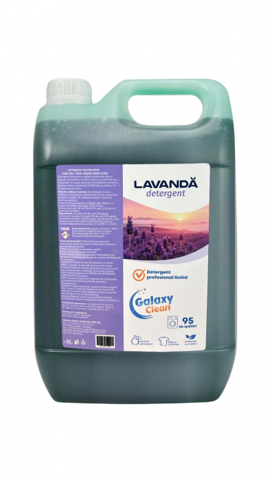Detergent lichid de rufe Lavanda 5L [1]