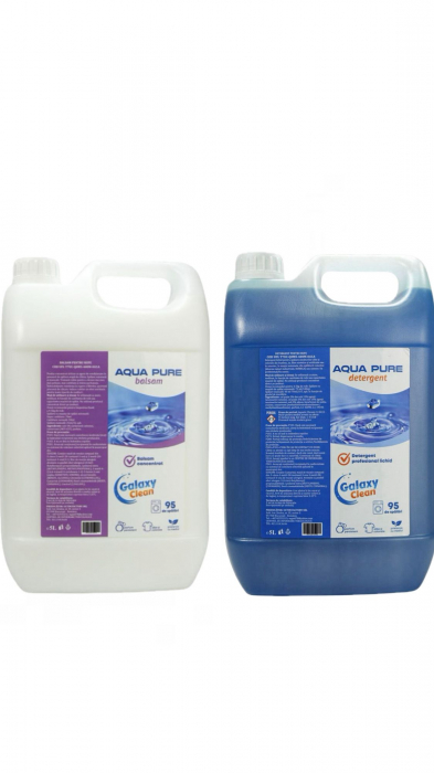 Pachet detergent si baslam 10L Aqua Pure [1]