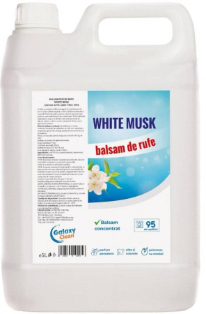 Balsamuri - Balsam de rufe parfumat White Musk 5L