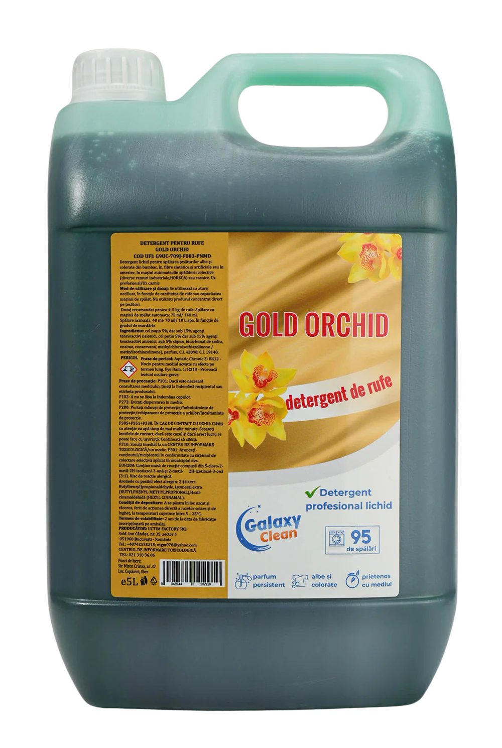 Detergenti pentru rufe - Detergent lichid de rufe Gold Orchid 5L
