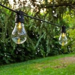 Produse de casa si gradina - Ghirlanda luminoasa decorativa exterior, 5 m cu 10 becuri LED, interconectabila