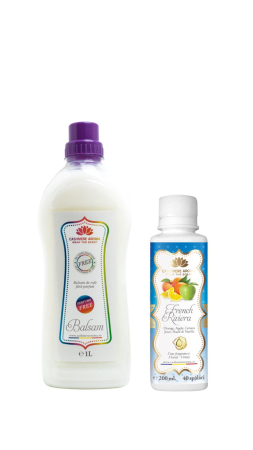 Balsamuri - Pachet 1 balsam 1l si un parfum pentru rufe French Riviera