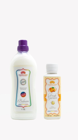 Balsamuri - Pachet 1 balsam 1l si un parfum pentru rufe Fresh Garden