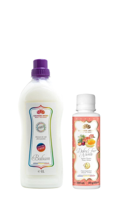 Balsamuri - Pachet 1 balsam 1l si un parfum pentru rufe Dolce far Niente