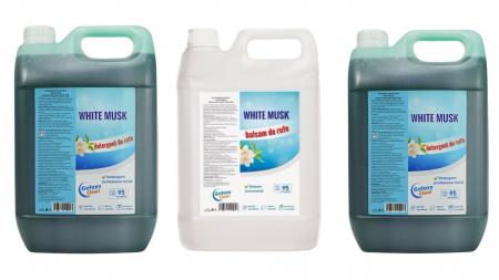 Detergenti pentru rufe - Pachet 2 detergenti + un balsam White Musk