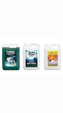 Balsamuri - Pachet detergent rufe + balsam rufe + detergent parchet si mobila