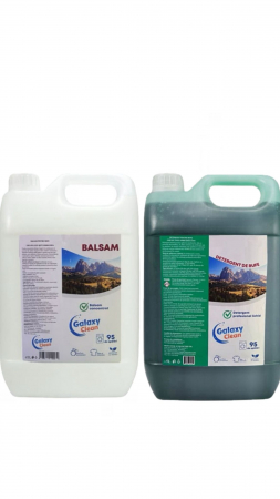 Balsamuri - Pachet detergent si balsam 10l Black Orchid
