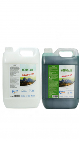 Pachete promotionale - Pachet detergent si balsam rufe MOUNTAIN 10L