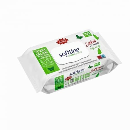 Produse pentru curatenie - Servetele umede multisuprafete 100 buc