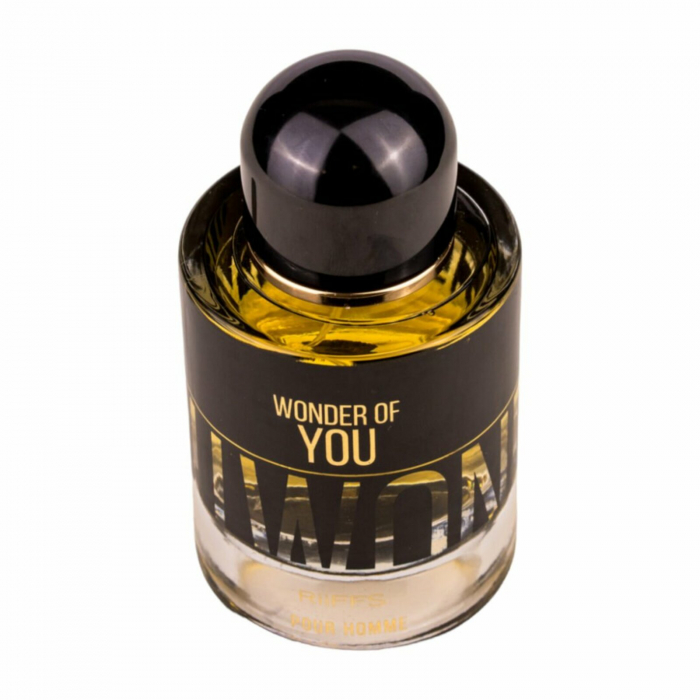Wonder Of You de la Riiffs este un parfum arabesc pentru bărbați, 100ml, cu ananas și salvie – inspirat din Stronger With You, modern, elegant și rafinat. [2]