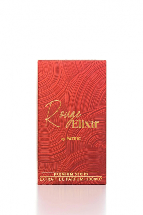Rouge Elixir de la Frederic Patric este un parfum arabesc unisex de 100ml cu note inspirate din Baccarat Rouge 540, într-o compoziție intensă și rafinată, cu accente dulci, lemnoase și sofisticate. [3]