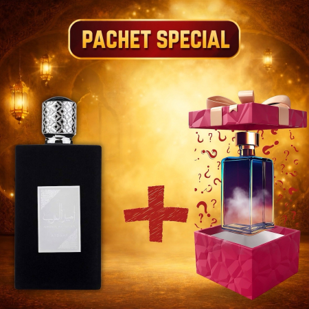 Pachete Speciale - Parfum Surpriză - Ameer Al Arab Black + Parfum Surpriză 100ml