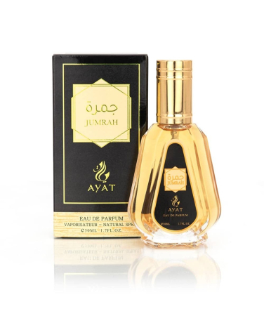 Parfumuri arăbești femei și bărbați - Jumrah , Ayat Perfumes, Unisex  – Apa de Parfum 50ml