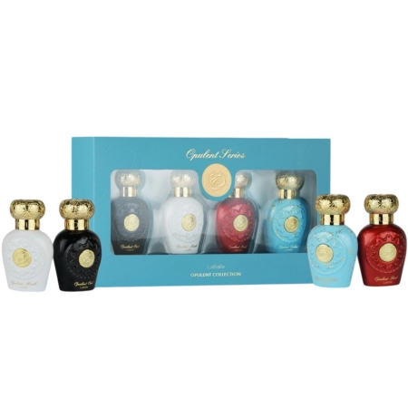 Parfumuri arăbești femei și bărbați - Opulent Collection, Lattafa, Apa de Parfum, Set 4 x 25ml